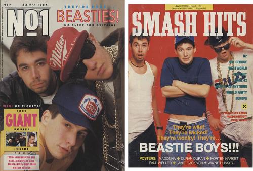 Beastie Boys No1 & Smash Hits magazine UK BEAMANO343256