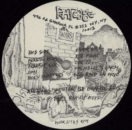 Beastie Boys Polly Wog Stew EP 12" vinyl single (12 inch record / Maxi-single) French BEA12PO755982