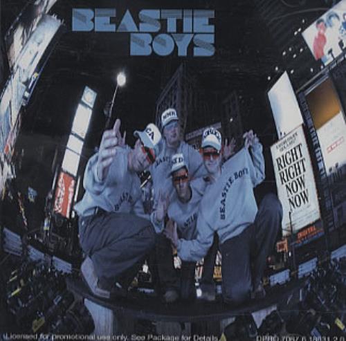 Beastie Boys Right Right Now Now CD single (CD5 / 5") US BEAC5RI307890