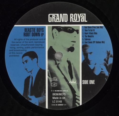 Beastie Boys Root Down vinyl LP album (LP record) UK BEALPRO888253