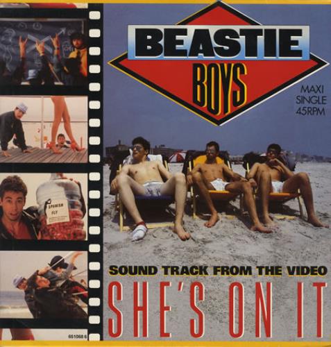 Beastie Boys She's On It 12" vinyl single (12 inch record / Maxi-single) UK BEA12SH215366