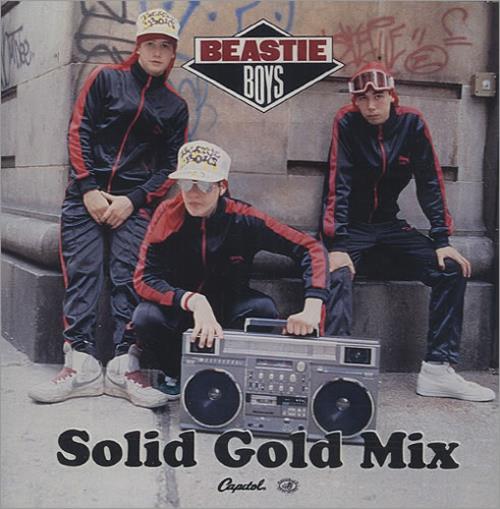 Beastie Boys Solid Gold Mix CD-R acetate US BEACRSO439347