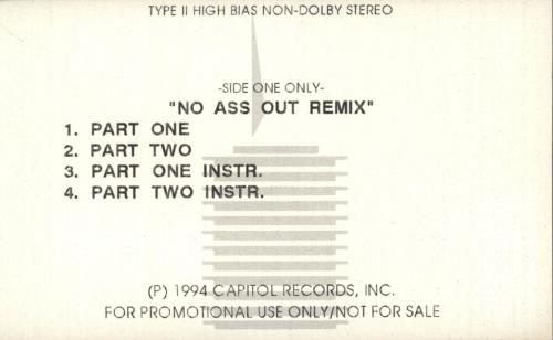 Beastie Boys Sure Shot Prunes Remix cassette single US BEACMSU98950