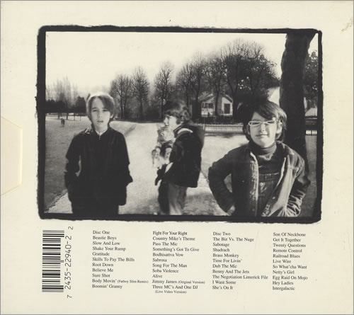 Beastie Boys The Sounds Of Science 2 CD album set (Double CD) US BEA2CTH147715