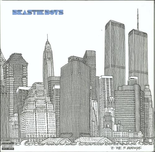 Beastie Boys To The 5 Boroughs - Blue Vinyl 2-LP vinyl record set (Double LP Album) US BEA2LTO793323