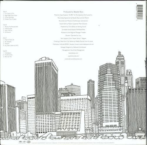 Beastie Boys To The 5 Boroughs - Blue Vinyl 2-LP vinyl record set (Double LP Album) US BEA2LTO793323