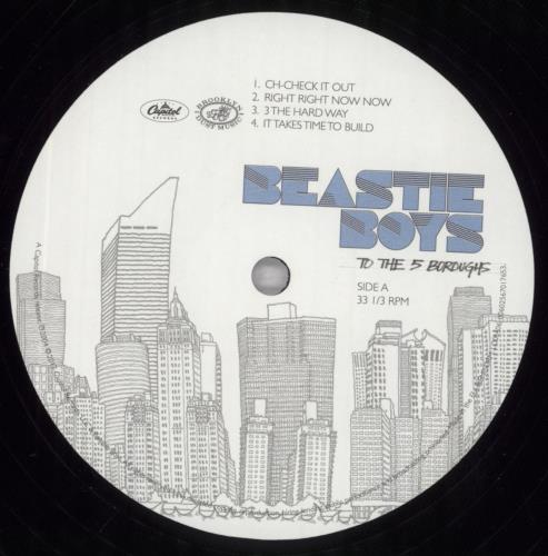 Beastie Boys To The 5 Boroughs 2-LP vinyl record set (Double LP Album) UK BEA2LTO834154