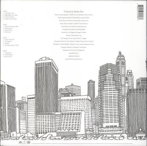 Beastie Boys To The 5 Boroughs 2-LP vinyl record set (Double LP Album) UK BEA2LTO834154