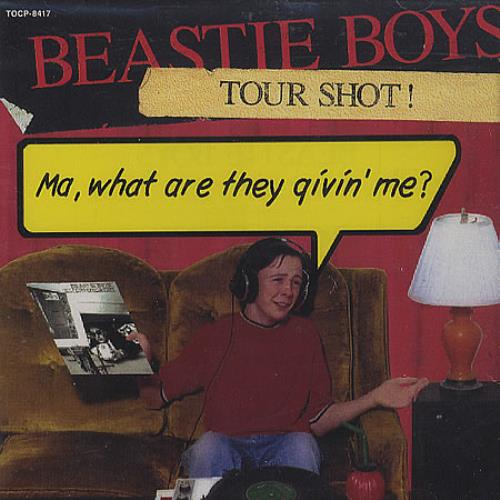 Beastie Boys Tour Shot! CD single (CD5 / 5") Japanese BEAC5TO366454