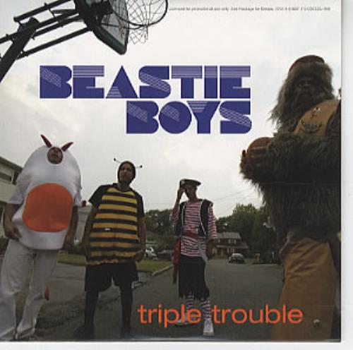 Beastie Boys Triple Trouble CD single (CD5 / 5") European BEAC5TR302993