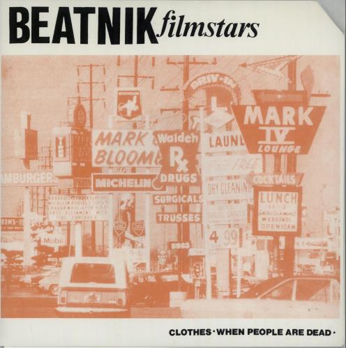 Beatnik Filmstars Clothes 7" vinyl single (7 inch record / 45) Australian BFL07CL17003