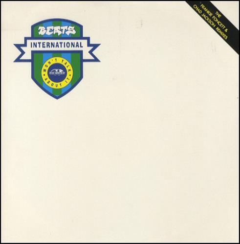 Beats International Won't Talk About It 12" vinyl single (12 inch record / Maxi-single) UK BIN12WO66004
