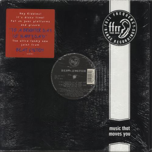 Beatsystem To A Brighter Day [O' Happy Day] 12" vinyl single (12 inch record / Maxi-single) US 1OB12TO860697