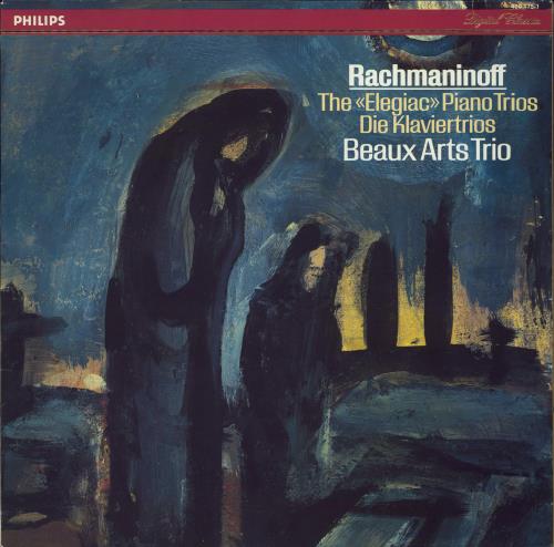 Beaux Arts Trio Rachmaninoff: The �Elegiac� Piano Trios vinyl LP album (LP record) Dutch 0VDLPRA771204