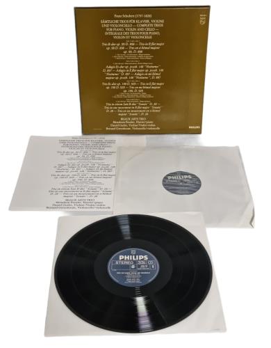 Beaux Arts Trio Schubert: Die Klaviertrios Vinyl Box Set Dutch 0VDVXSC772082