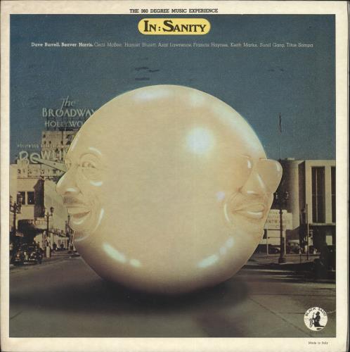Beaver Harris: The 360 Degree Music Experience In:Sanity 2-LP vinyl record set (Double LP Album) Italian I9C2LIN707256
