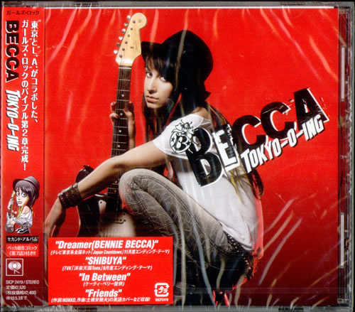 Becca (00s) Tokyo-O-Ing CD album (CDLP) Japanese BQ9CDTO517878