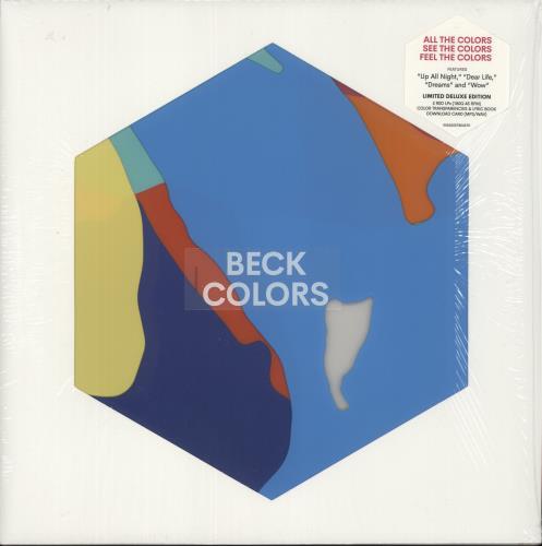 Beck Colors - 180gm Red Vinyl - Shrink - Title & Hype-sticker 2-LP vinyl record set (Double LP Album) German B-K2LCO871136