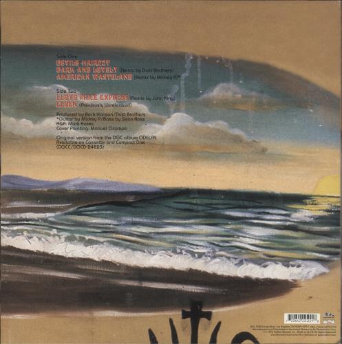 Beck Devils Haircut 12" vinyl single (12 inch record / Maxi-single) US B-K12DE881779