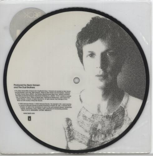 Beck E-Pro 7" vinyl picture disc (7 inch picture disc single) UK B-K7PEP320918