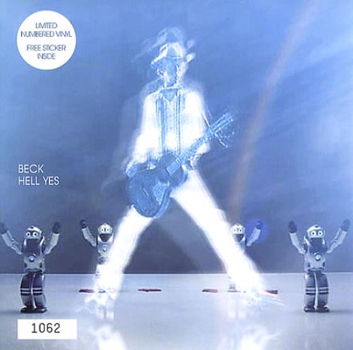 Beck Hell Yes 7" vinyl single (7 inch record / 45) UK B-K07HE349130