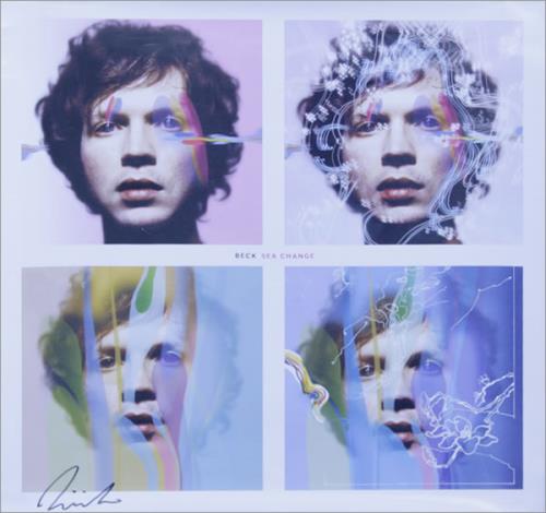 Beck Sea Change - AUTOGRAPHED poster US B-KPOSE537325