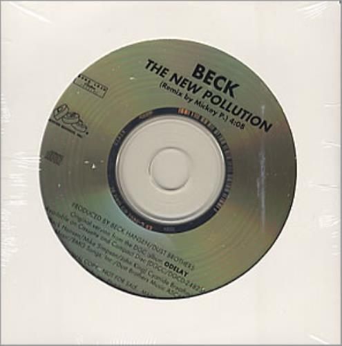 Beck The New Pollution - Mickey P Remix CD single (CD5 / 5") US B-KC5TH97548