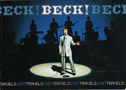 Beck Travels tour programme US B-KTRTR299457