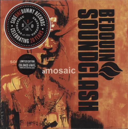Bedouin Soundclash Sounding A Mosaic - Yellow Vinyl 2-LP vinyl record set (Double LP Album) US UIN2LSO864890