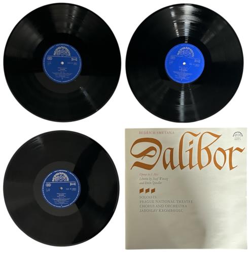 Bedrich Smetana Dalibor Vinyl Box Set Czech B8XVXDA874978