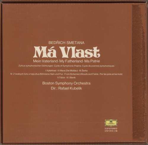 Bedrich Smetana Mein Vaterland Vinyl Box Set German B8XVXME878225