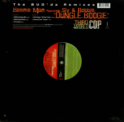Beenie Man Dungle Boogie 12" vinyl single (12 inch record / Maxi-single) US B5Y12DU444717