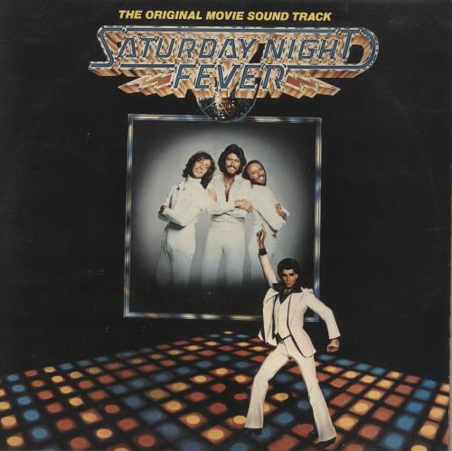 Bee Gees Saturday Night Fever + Insert 2-LP vinyl record set (Double Album) UK BGE2LSA654498