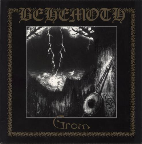 Behemoth Grom vinyl LP album (LP record) Polish 09QLPGR861226