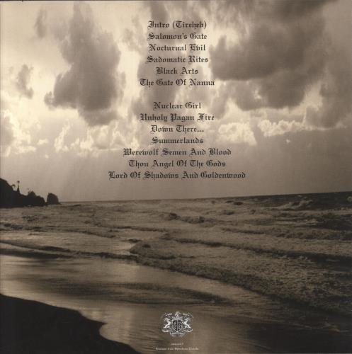 Beherit Drawing Down The Moon vinyl LP album (LP record) Finnish 6IZLPDR862888