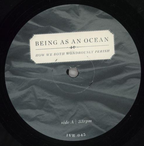 Being As An Ocean How We Both Wondrously Perish vinyl LP album (LP record) US QXLLPHO875994
