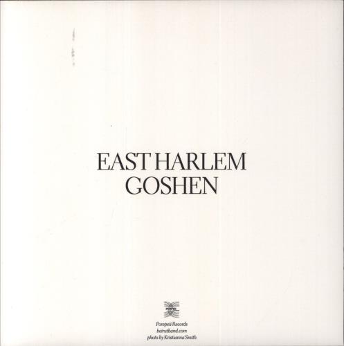 Beirut East Harlem - Blue Vinyl 7" vinyl single (7 inch record / 45) US BI107EA780519