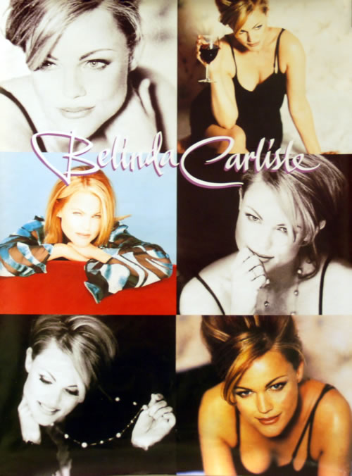 Belinda Carlisle A Woman & A Man poster UK CARPOAW614832