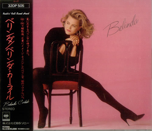 Belinda Carlisle Belinda CD album (CDLP) Japanese CARCDBE263712