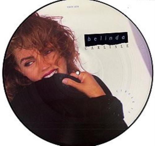 Belinda Carlisle Circle In The Sand 12" vinyl picture disc (12 inch picture record) UK CAR2PCI00377