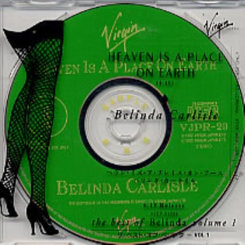 Belinda Carlisle Heaven Is A Place On Earth - Volume 1 CD single (CD5 / 5") Japanese CARC5HE77017
