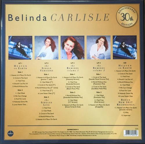 Belinda Carlisle Heaven On Earth - 30th Anniversary Vinyl Box + Autographed Print Vinyl Box Set UK CARVXHE682516