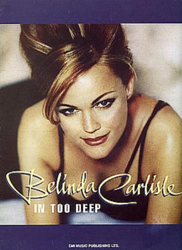 Belinda Carlisle In Too Deep sheet music UK CARSMIN292813