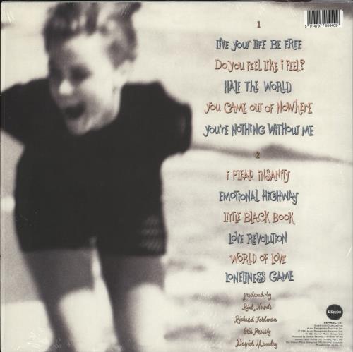 Belinda Carlisle Live Your Life Be Free - Picture Disc picture disc LP (vinyl picture disc album) UK CARPDLI872531