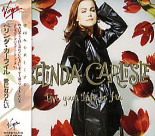 Belinda Carlisle Live Your Life CD album (CDLP) Japanese CARCDLI83972