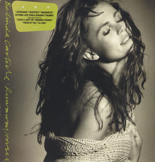 Belinda Carlisle Runaway Horses vinyl LP album (LP record) US CARLPRU521446