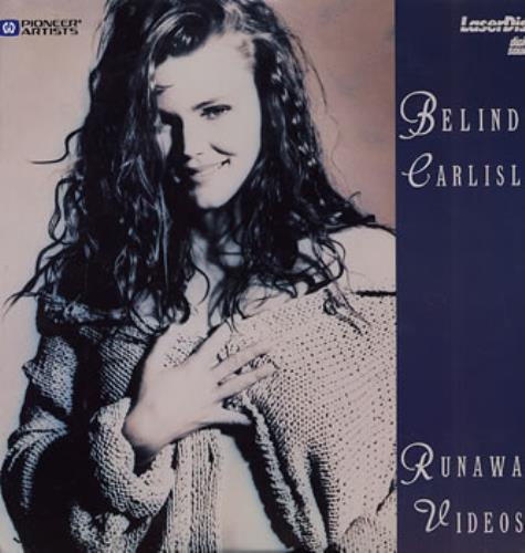 Belinda Carlisle Runaway Live laserdisc / lazerdisc US CARLZRU20641