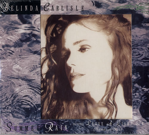 Belinda Carlisle Summer Rain - Picture Frame sleeve CD single (CD5 / 5") UK CARC5SU01729