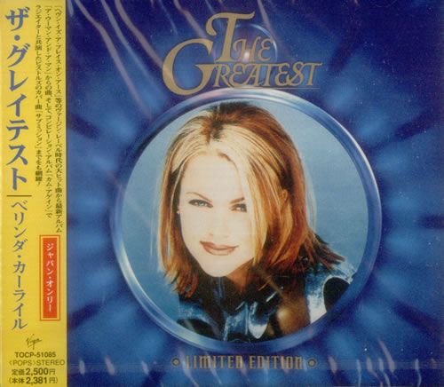 Belinda Carlisle The Greatest - Sealed CD album (CDLP) Japanese CARCDTH544719