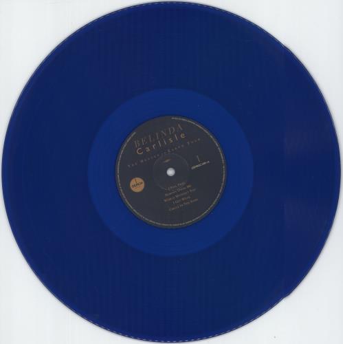 Belinda Carlisle The Heaven On Earth Tour - Blue Vinyl - RSD 2022 2-LP vinyl record set (Double LP Album) UK CAR2LTH871237